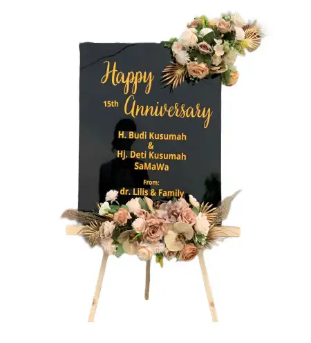 Papan Bunga Akrilik Sipinggolpinggol